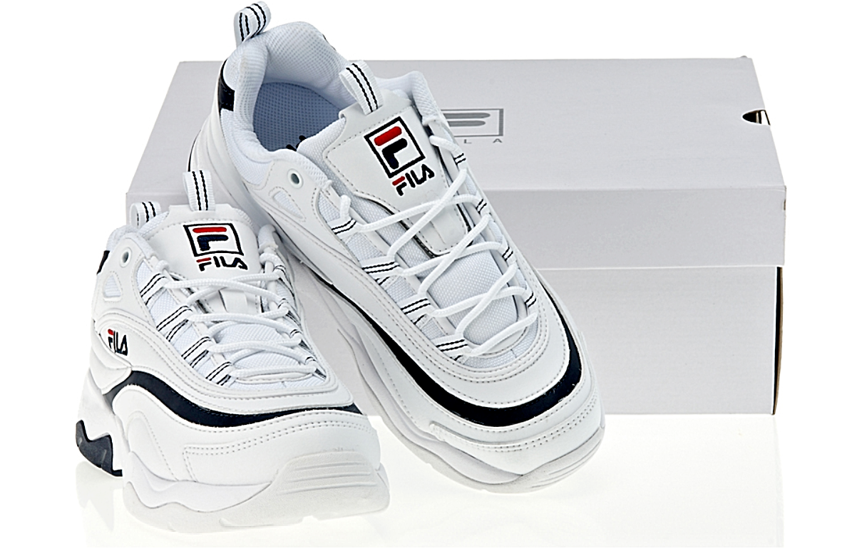 fila ray prism white